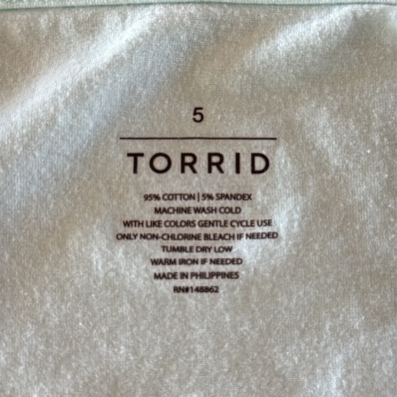 Torrid Light Blue Knit Cami - Picture 3 of 3